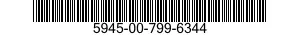 5945-00-799-6344  5945007996344 007996344