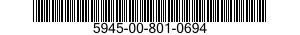 5945-00-801-0694  5945008010694 008010694