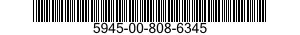 5945-00-808-6345 RELAY,ELECTROMAGNETIC 5945008086345 008086345