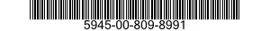 5945-00-809-8991 RELAY,ELECTROMAGNETIC 5945008098991 008098991