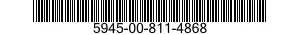 5945-00-811-4868 RELAY,ELECTROMAGNETIC 5945008114868 008114868