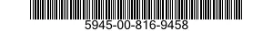 5945-00-816-9458 RELAY,ELECTROMAGNETIC 5945008169458 008169458