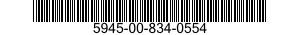 5945-00-834-0554  5945008340554 008340554