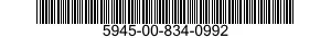 5945-00-834-0992  5945008340992 008340992