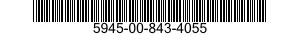 5945-00-843-4055 RELAY,ELECTROMAGNETIC 5945008434055 008434055