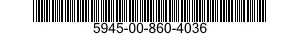 5945-00-860-4036 RELAY,ELECTROMAGNETIC 5945008604036 008604036