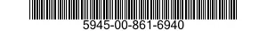 5945-00-861-6940 RELAY,ELECTROMAGNETIC 5945008616940 008616940