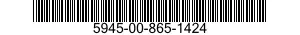 5945-00-865-1424 CONTACT SET,RELAY 5945008651424 008651424