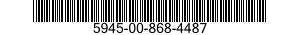 5945-00-868-4487 RELAY,ELECTROMAGNETIC 5945008684487 008684487