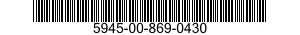 5945-00-869-0430  5945008690430 008690430
