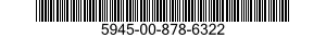 5945-00-878-6322 RELAY,ELECTROMAGNETIC 5945008786322 008786322