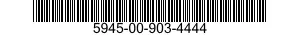 5945-00-903-4444  5945009034444 009034444