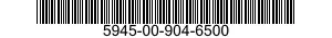 5945-00-904-6500 RELAY,ELECTROMAGNETIC 5945009046500 009046500