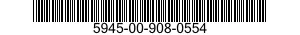 5945-00-908-0554  5945009080554 009080554