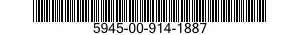5945-00-914-1887 RELAY,ELECTROMAGNETIC 5945009141887 009141887