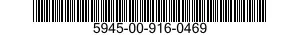 5945-00-916-0469 RETAINER,ELECTRICAL RELAY 5945009160469 009160469