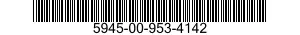 5945-00-953-4142 RETAINER,ELECTRICAL RELAY 5945009534142 009534142