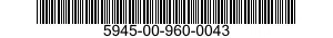 5945-00-960-0043  5945009600043 009600043