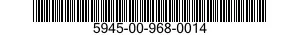 5945-00-968-0014 RELAY,ELECTROMAGNETIC 5945009680014 009680014