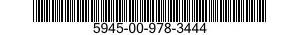 5945-00-978-3444 RELAY,ELECTROMAGNETIC 5945009783444 009783444