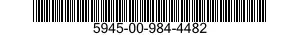 5945-00-984-4482 RELAY,ELECTROMAGNETIC 5945009844482 009844482