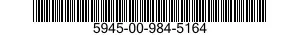 5945-00-984-5164 RELAY,ELECTROMAGNETIC 5945009845164 009845164