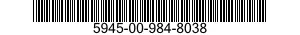 5945-00-984-8038 RELAY,MOTOR DRIVEN 5945009848038 009848038