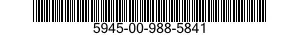 5945-00-988-5841 RELAY,ELECTROMAGNETIC 5945009885841 009885841