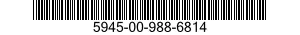 5945-00-988-6814 RELAY,ELECTROMAGNETIC 5945009886814 009886814