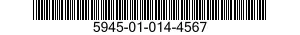 5945-01-014-4567 RELAY,ELECTROMAGNETIC 5945010144567 010144567