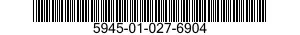 5945-01-027-6904 RELAY,ELECTROMAGNETIC 5945010276904 010276904