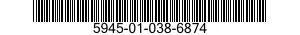 5945-01-038-6874 RELAY,ELECTROMAGNETIC 5945010386874 010386874