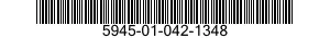 5945-01-042-1348 RELAY,MOTOR DRIVEN 5945010421348 010421348