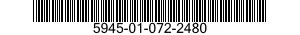 5945-01-072-2480 BASE,ELECTRICAL RELAY 5945010722480 010722480