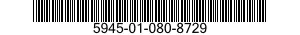 5945-01-080-8729 SOLENOID ASSEMBLY 5945010808729 010808729