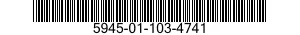 5945-01-103-4741 RELAY,ELECTROMAGNETIC 5945011034741 011034741