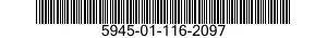 5945-01-116-2097 RELAY ASSEMBLY 5945011162097 011162097
