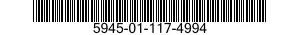 5945-01-117-4994 RELAY,ELECTROMAGNETIC 5945011174994 011174994