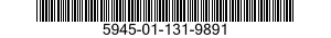 5945-01-131-9891 RELAY,ELECTROMAGNETIC 5945011319891 011319891