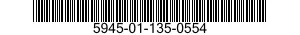 5945-01-135-0554 RELAY,ELECTROMAGNETIC 5945011350554 011350554