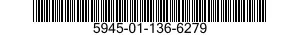 5945-01-136-6279 RELAY,ELECTROMAGNETIC 5945011366279 011366279