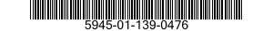 5945-01-139-0476 RELAY,ELECTROMAGNETIC 5945011390476 011390476