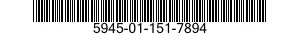 5945-01-151-7894 RELAY,ELECTROMAGNETIC 5945011517894 011517894