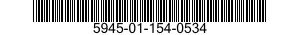 5945-01-154-0534  5945011540534 011540534