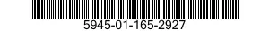 5945-01-165-2927 RELAY,ELECTROMAGNETIC 5945011652927 011652927