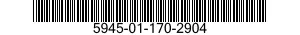 5945-01-170-2904 SOLENOID ASSEMBLY 5945011702904 011702904