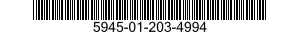 5945-01-203-4994 SOLENOID,VALVE 5945012034994 012034994