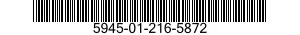 5945-01-216-5872 SOLENOID ASSEMBLY 5945012165872 012165872