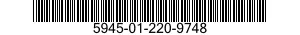 5945-01-220-9748  5945012209748 012209748