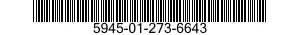 5945-01-273-6643 RELAY,ELECTROMAGNETIC 5945012736643 012736643